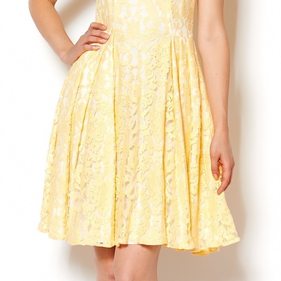 Coconinno Wonder Dress - Lace Yellow - Picture 7 of 11